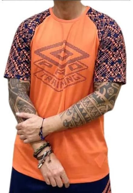 Umbro Pro Training Active Graphic T-shirt Met Korte Mouwen Oranje S