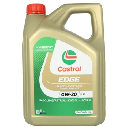 Motorolie CASTROL 15F612 Edge 0W20 LL IV 4L