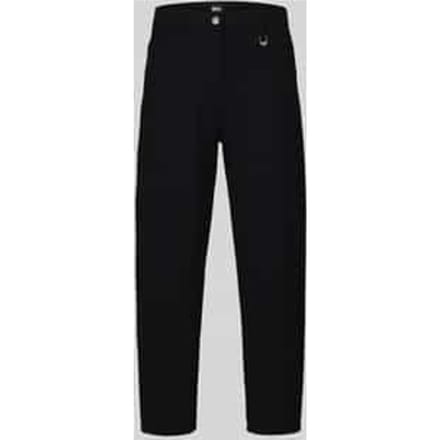 Recht broek met riemlussen model 'Baggy Smart'