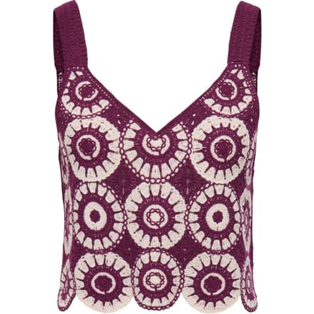 Only Top Onlyvonne S/l Top Jrs 15289731 Grape Wine/birch Dames Maat - L