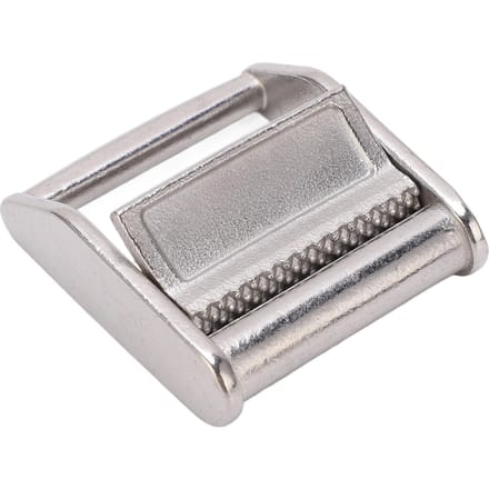 Cam Gesp Roestvrij Staal 316 Druk Vastzetter voor 38mm Webbing Riem white