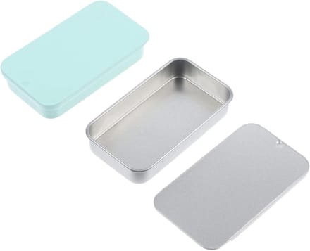 Vogel Voerbak - Snackhouder Speelgoed - Vogel Training - Duw-en-trek deksel - 2 stuks 6cm - Diverse kleuren