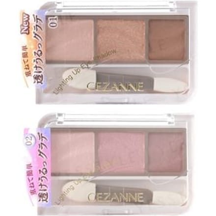 CEZANNE - Lighting Up Eye Shadow 03 Shell Greige