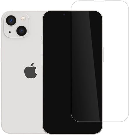 UNIQ Accessoire iPhone 15 Screenprotector - Transparant - Krasbestendig & Ultradun