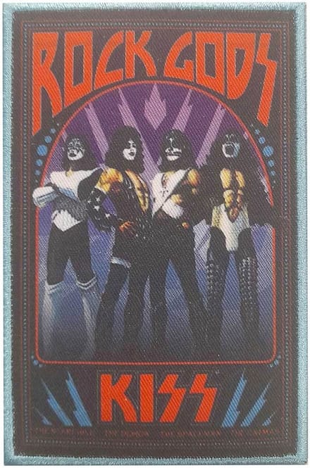 Kiss - Rock Gods Patch - Multicolours