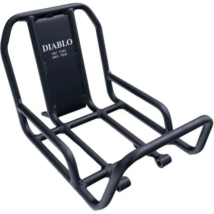 Diablo Zipper - Voorrekje - Zwart