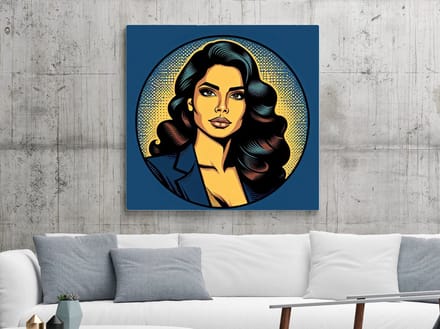 Kunstprint | Wanddecoratie | Dibond | 100 × 100 cm