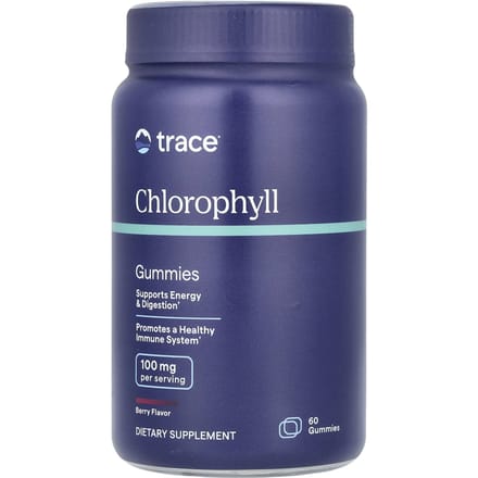 Trace, chlorofylgummies, bes, 100 mg, 60 gummies (50 mg per gummy)