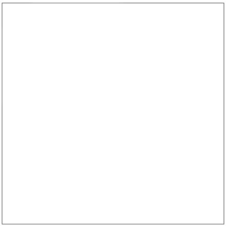 Blanco sticker glans wit, vierkant, beschrijfbaar 200 x 200 mm