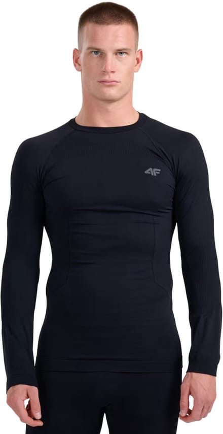 4F T-shirt Thermoactief Heren Zwart - Maat 2XL/3XL
