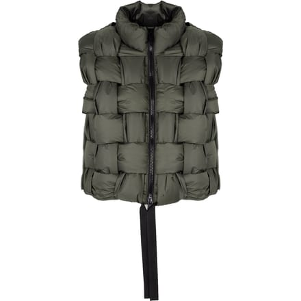 La Haine Inside Us hesje Down Vest Unisex Vrouw Grijs