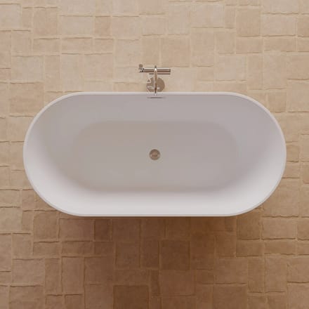 SPALINA - Vrijstaand bad - Eden 169, 169 x80 x58 cm, Wit