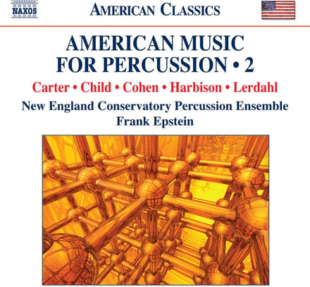 New England Conservatory Percussion Ensemble, Frank Epstein - American Music For Percussion, Volume 2 (CD)