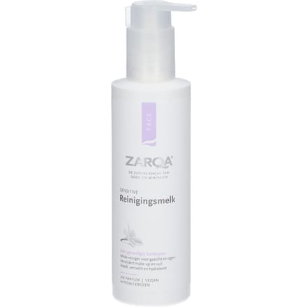 ZARQA Reinigingsmelk Sensitive - 200 ml - Hypoallergeen - milde reiniger