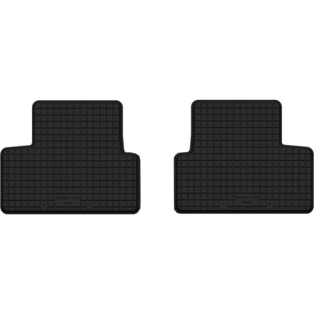 Wielganizator - Serie BasicProtect - Rubber Autovloermatten - 2 stuks - 1,5 cm Rand