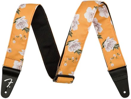 Fender Floral Polyester Gitaarband Marigold 0990638029