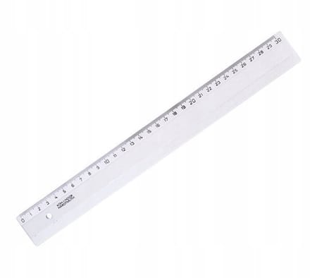 Transparant Liniaal 30cm - Essentieel Schoolmateriaal