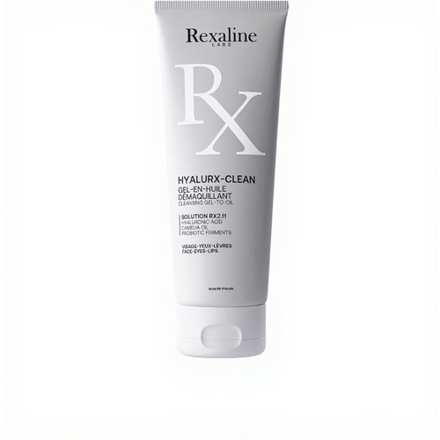 Rexaline HYALURX-CLEAN make-up remover gel op oliebasis 40 ml