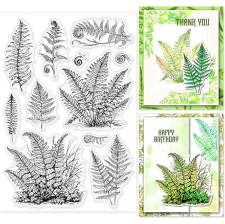 Transparante Siliconen Stempels voor Kaarten Maken en Scrapbooking - 11x16cm