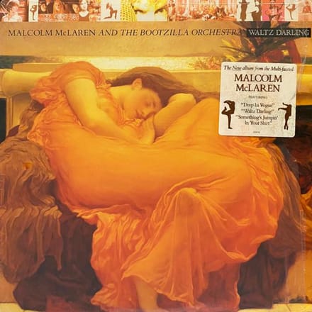 12inch Plaat MALCOLM MCLAREN  THE BOOTZILLA ORC  Waltz Darling E45247 Epic 1989 VS Dans Electronica Gebruikt orange