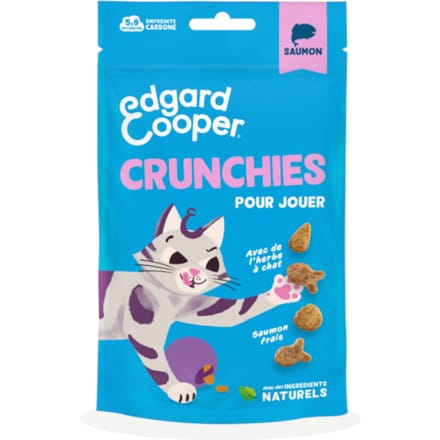 50g Edgard & Cooper Cat Crunchies zalm kattensnacks