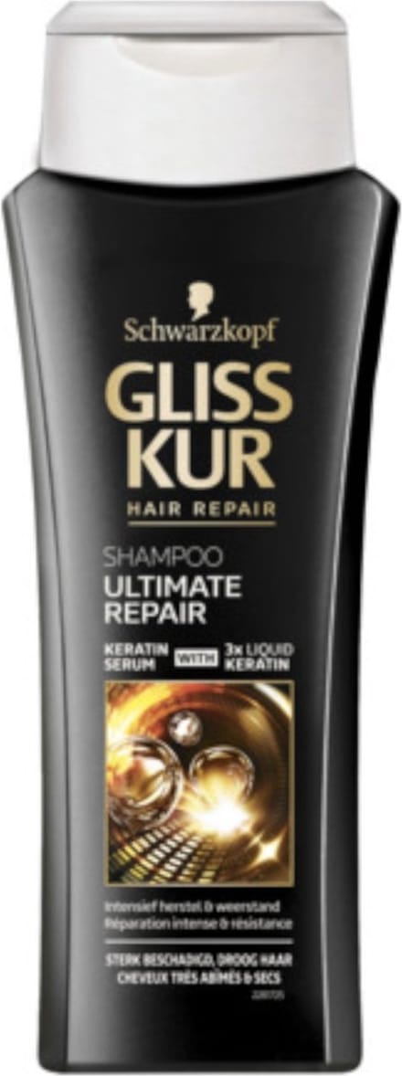 Gliss Kur - Shampoo - Ultimate Repair - 250ml