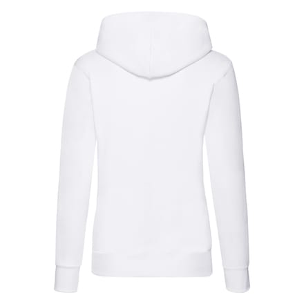 Fruit of the Loom Dames/Dames Klassieke Hoodie (Wit)