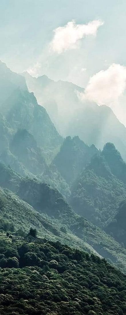 Fotobehang - The Summit 100x250cm - Vliesbehang
