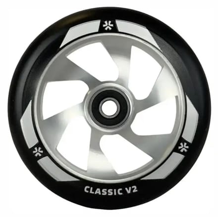 Union Classic V2 - Stunt Scooter Wiel - 110mm - Black Silver - ABEC-9