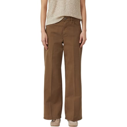 s.Oliver  Jeans Dark Brown Maat: W40L32 | Wijde Broeken Outlet | Dames | Bruin