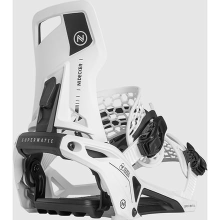 Nidecker Supermatic Snowboardbindingen Wit S