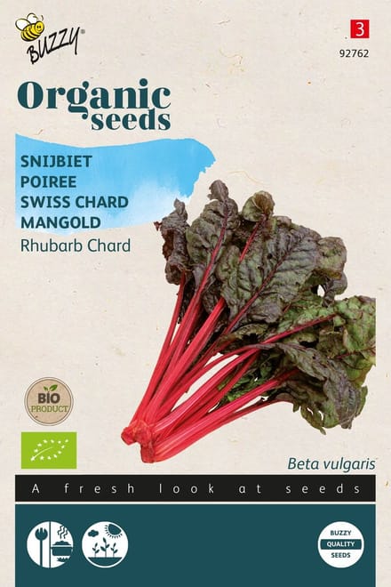 Buzzy - Organic Snijbiet Rhubard Chard (BIO)
