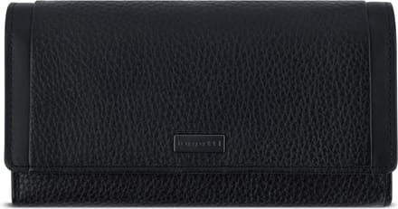 Bugatti Sina Portemonnee RFID-bescherming Leer 18.5 cm - Dames - Horizontaal - schwarz