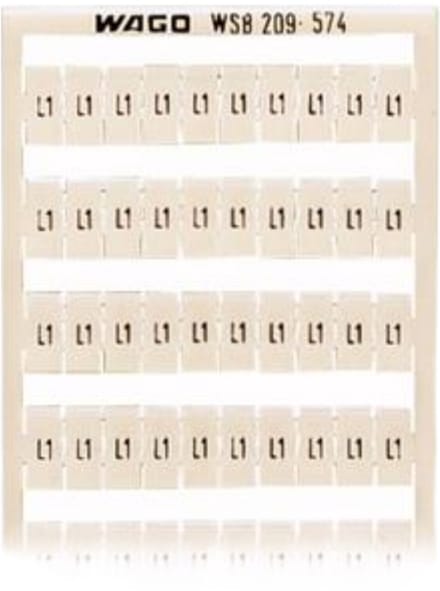 WAGO 209-574 Wit 5 stuk(s)