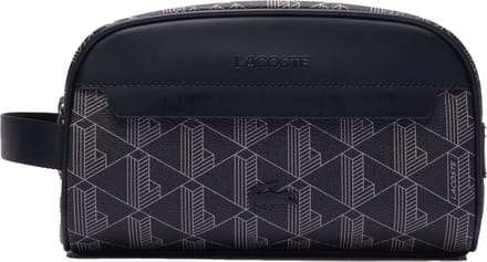 Lacoste The Blend - Toilettas 22 cm (monogram noir gris)