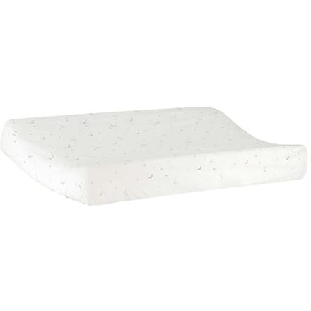 Prénatal aankleedkussenhoes Ster en Maan Ivory White unisex