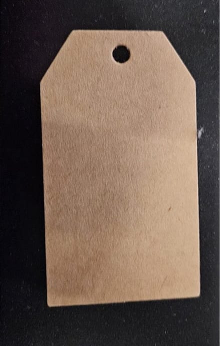 Kartonnen Manilla Labels - 35 x 70 mm - 100 stuks