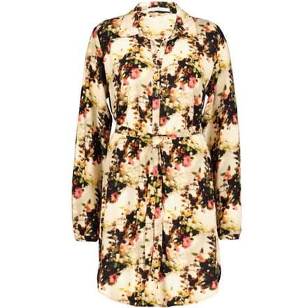 Tunic Jolie Black Blooming print