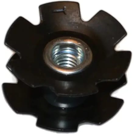 Shimano Stermoer A-head 1 1/8 Inch Aluminum Zwart/zilver