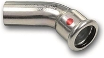 Sanha-Therm 45° Persbocht – 15 mm Pers × 15 mm Spie