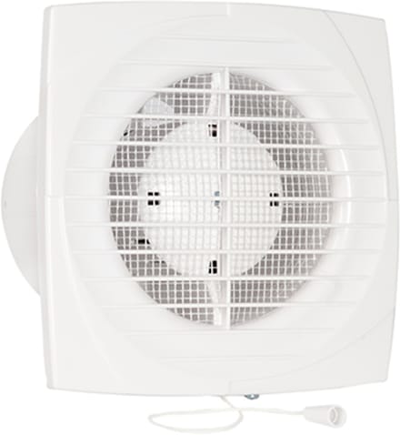 Badkamer-/ toiletventilator DVT 100 wit