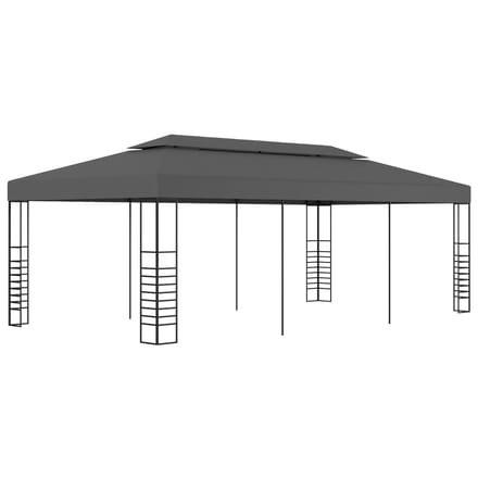 vidaXL - Prieel - 3x6 - m - antraciet