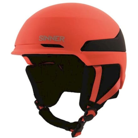 SINNER ZERMATT Unisex Skihelm - MATTE ORANGE NEON - Maat M, 55-58 cm
