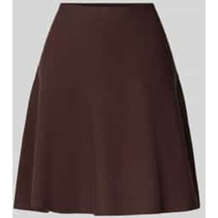 Tom Tailor Denim - Mini skater gebreide rok - Maat XS - soft chocolate brown melange