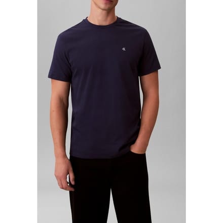 Calvin Klein Ss Classic Monogram Tee Maritime Blue Taglia: S | Magliette basic Outlet | Uomo | Blu