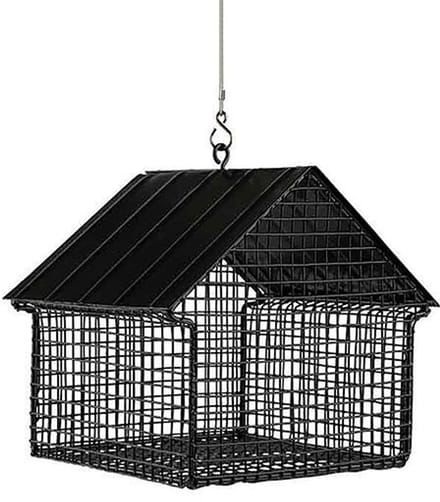 Wildlife Garden zwart hangend pinda voederhuis