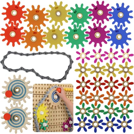 Masterkidz Gears Bouw je eigen mechanisme - Stem Science and Creativity Board