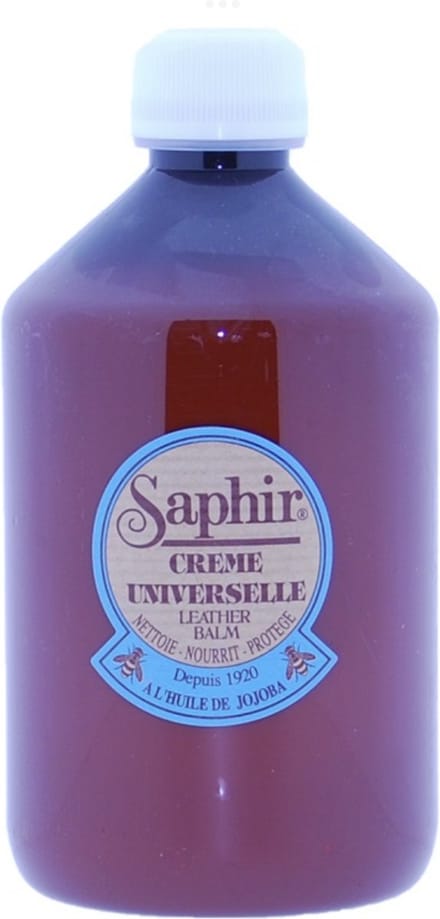 Saphir Creme Universelle - lotion voor gladleer - 500ml