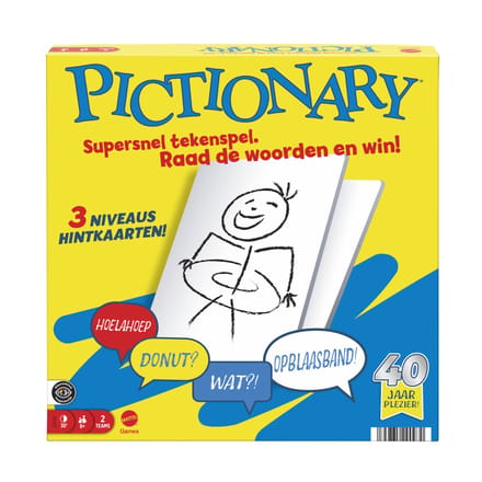 Pictionary Core Refresh NL Bord- & kaartspellen Bordspellen Gezelschapspellen