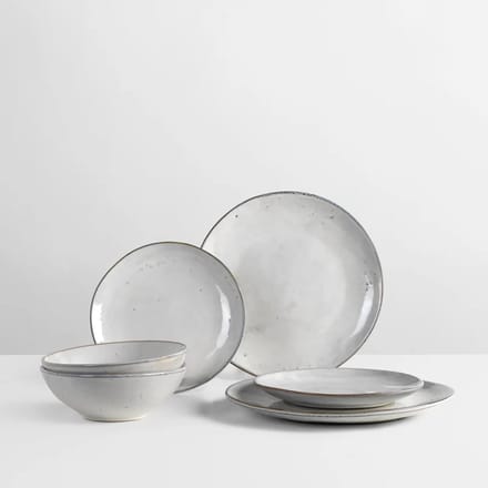 Broste Copenhagen Nordic Sand Servies Diner set voor 2 Dinner Sand for Two